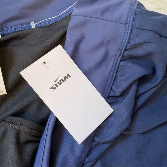 Nike Essential Swim Short Bottoms - NWT - Size XL - Nike Swim - Blue - Picture 10 of 12